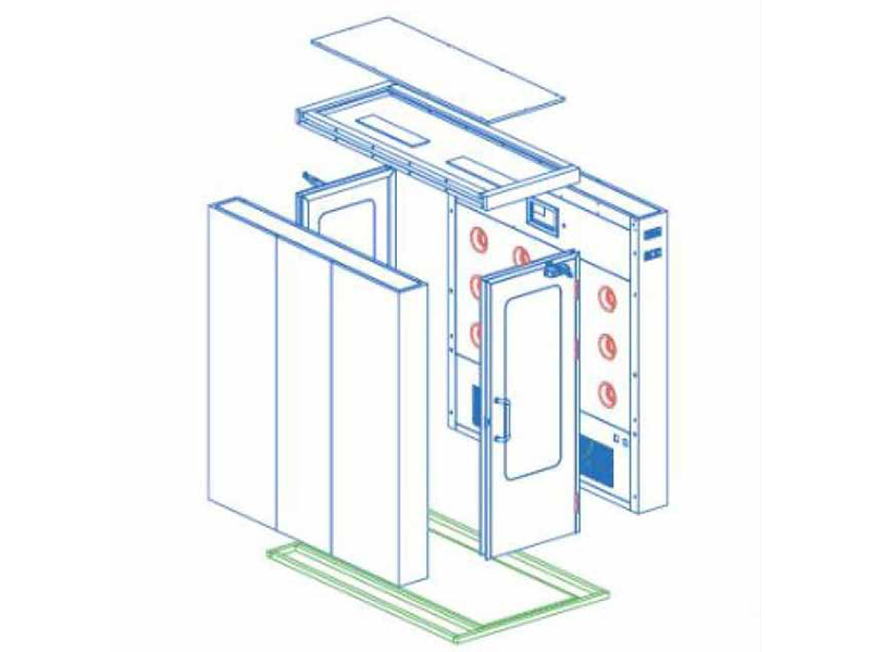 Air-shower-structure